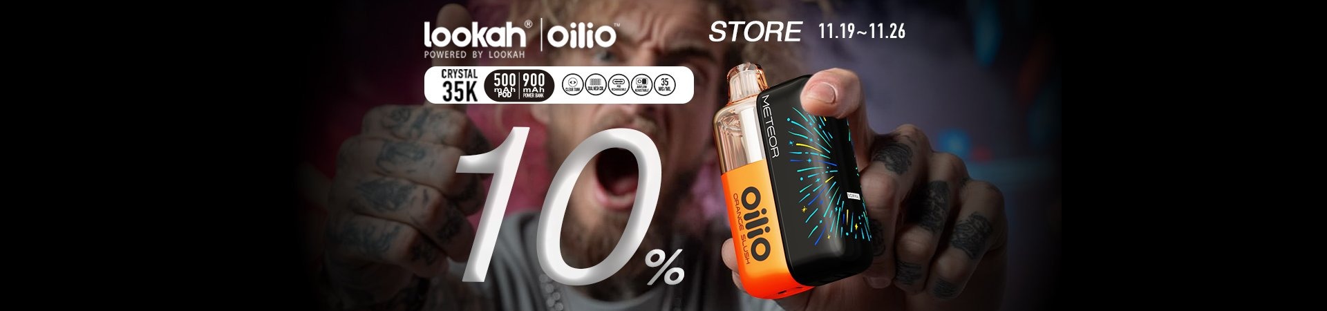 High-Capacity 510 Thread Battery for Heavy Users